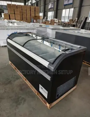 7ft Island Freezer
