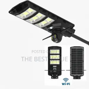 Smart Solar Street Light Camera