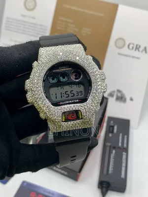 VVS Moissanite Diamond Bussdown G-Shock Watches