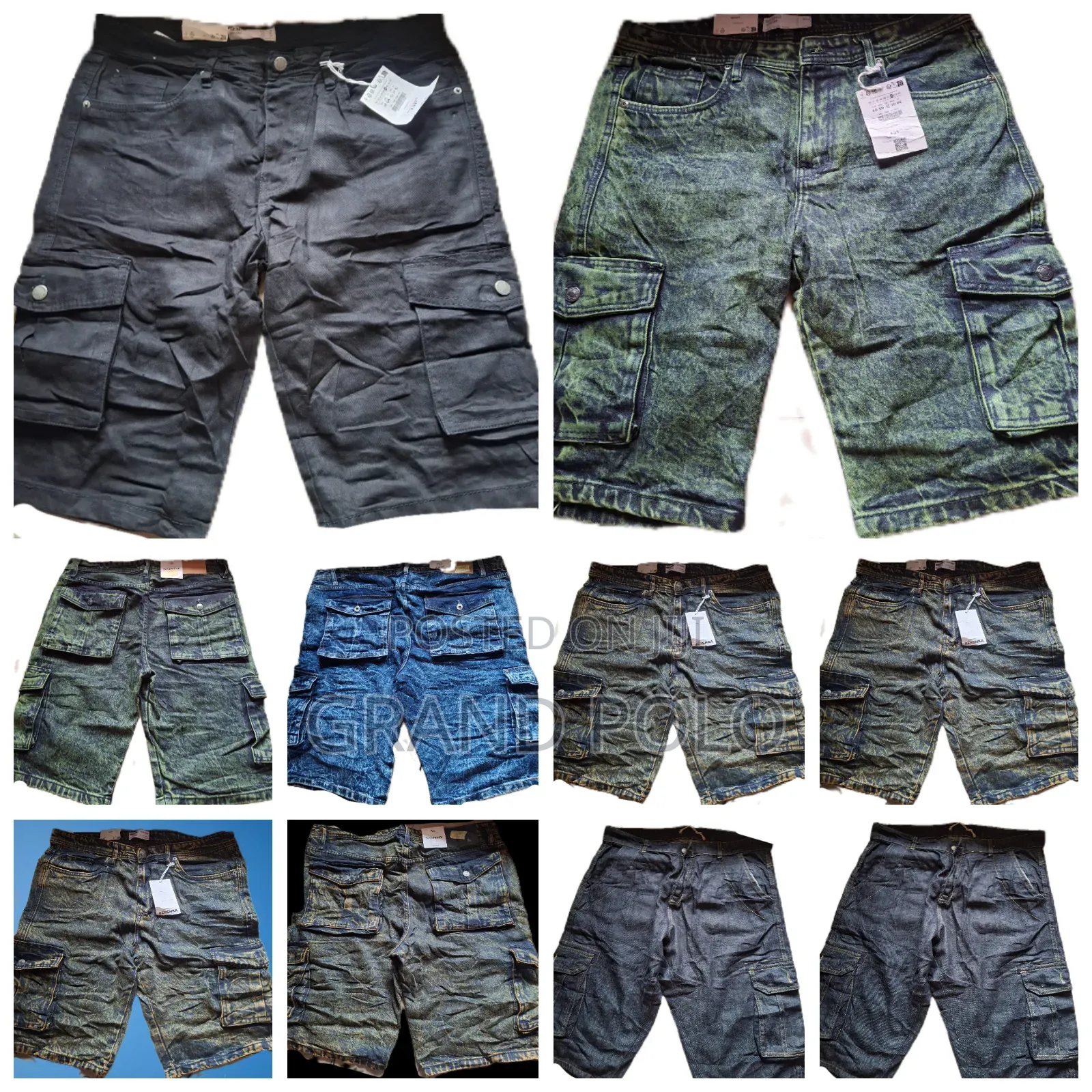 Cargo Jeans Short