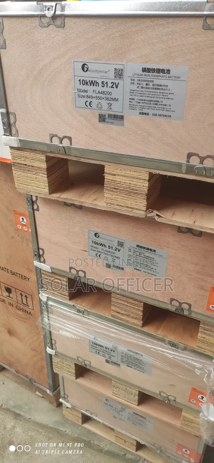 Felicity 10kwh Lithium Battery 48v