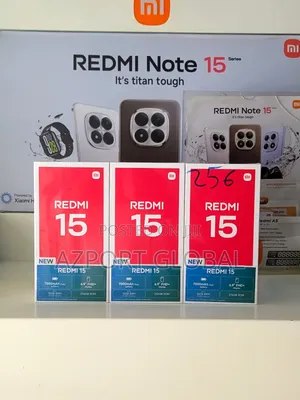New Xiaomi Redmi 15 256 GB Black