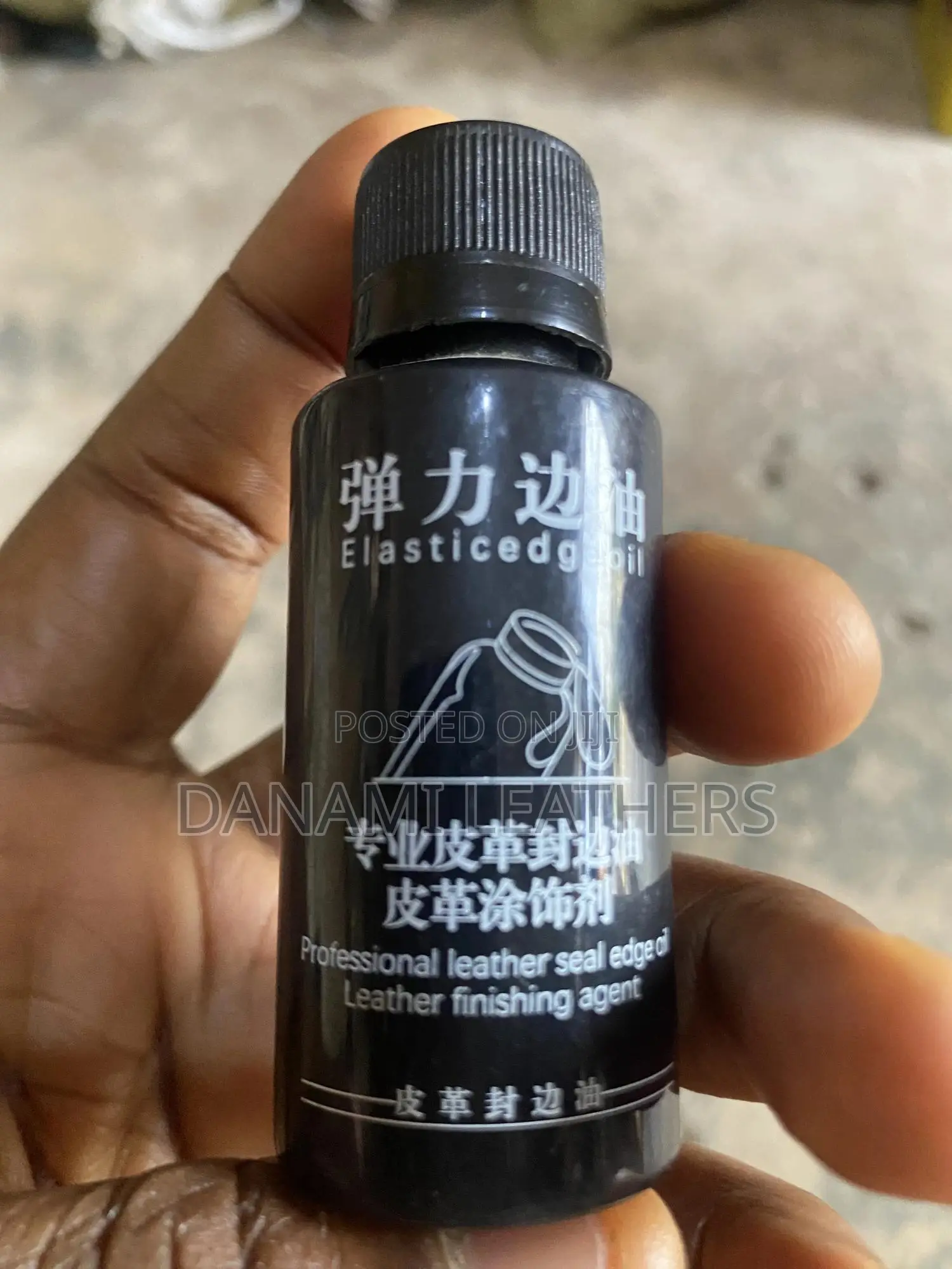 Edge Coating for Leather
