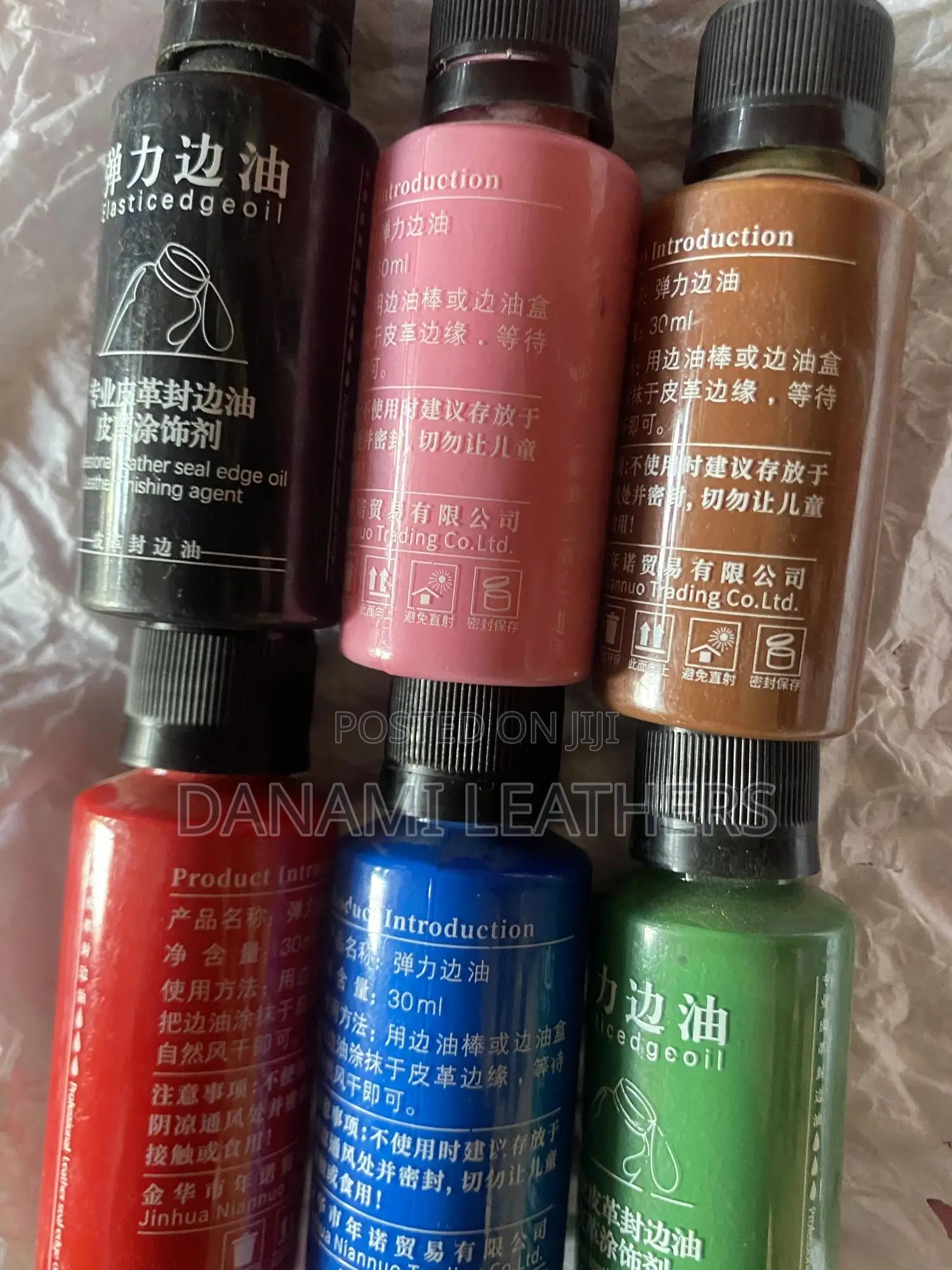 Edge Coating for Leather