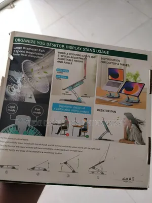 Laptop Stand V5.1 Electric Fan