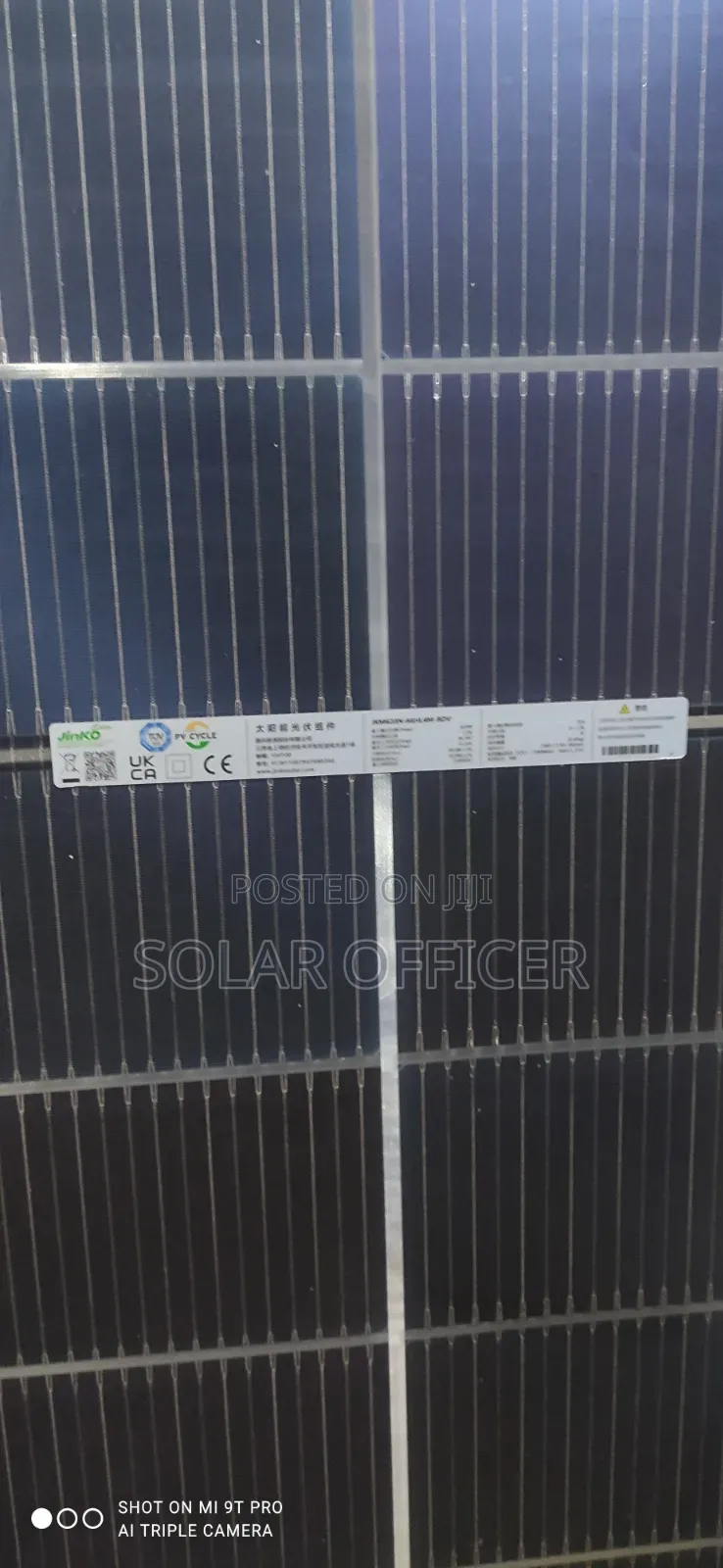 Solar Jinko Pannel