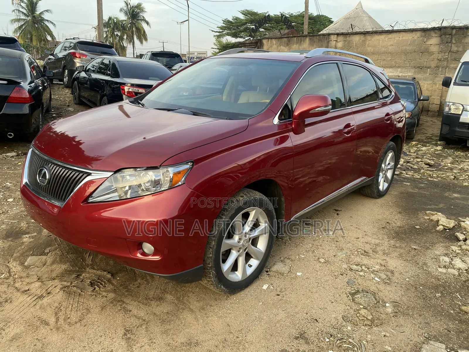 Lexus RX 350 2011 Red
