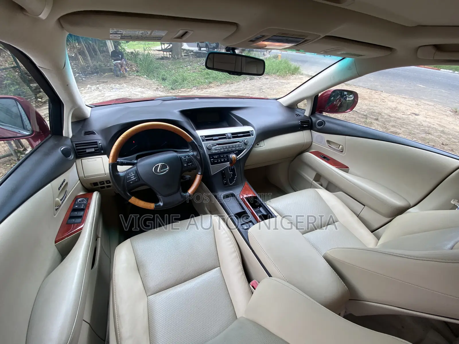 Lexus RX 350 2011 Red