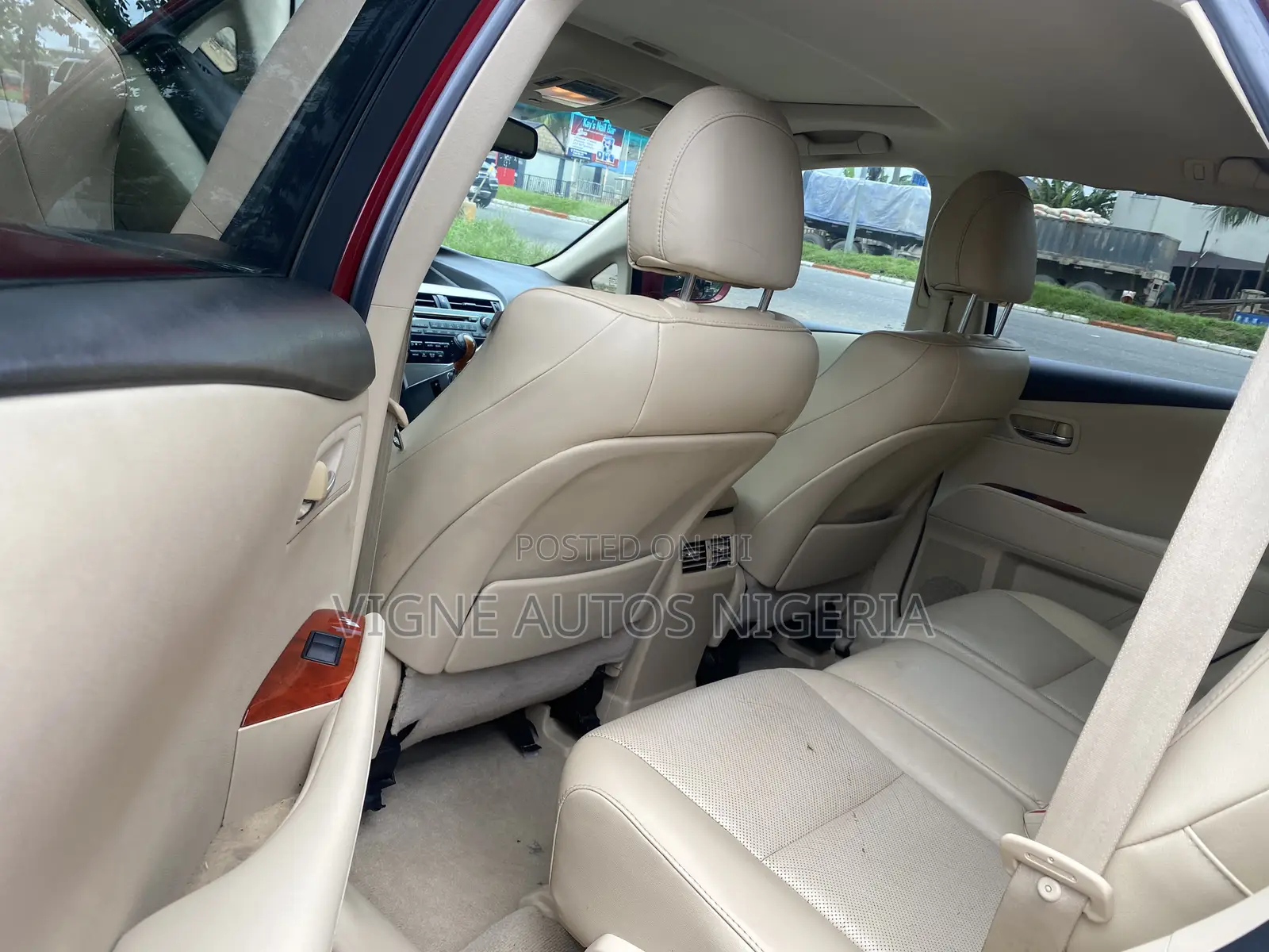 Lexus RX 350 2011 Red