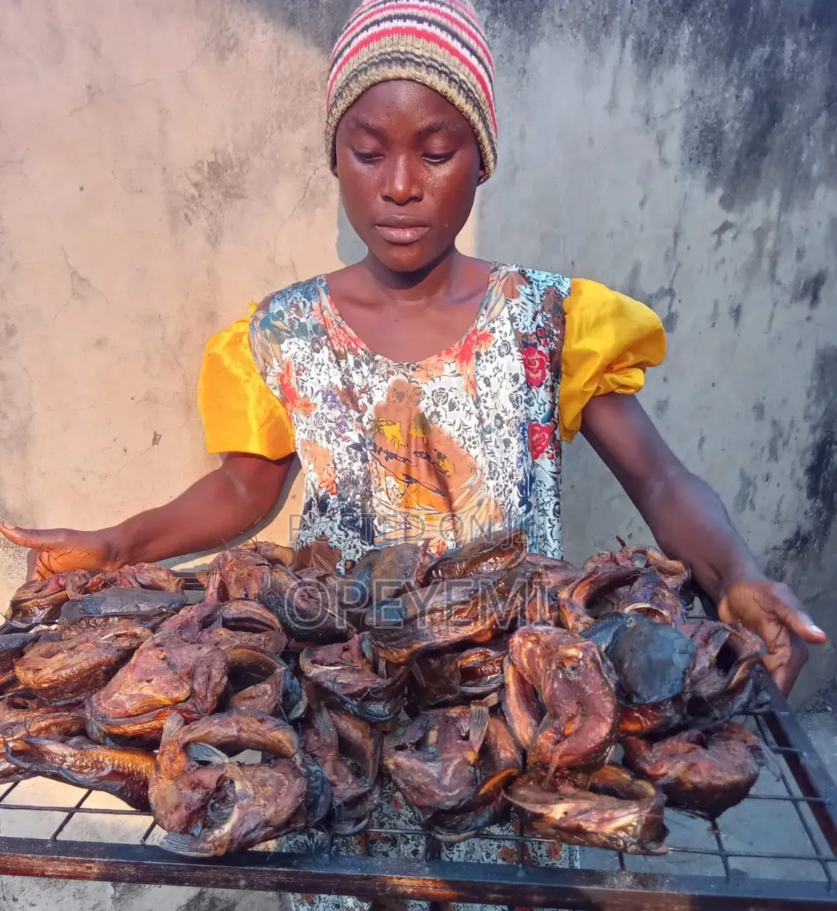 Oven-dried Catfish