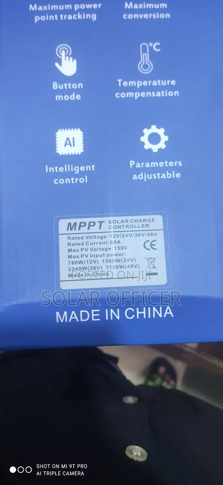 Charger Controller 60a MPPT SMS Product