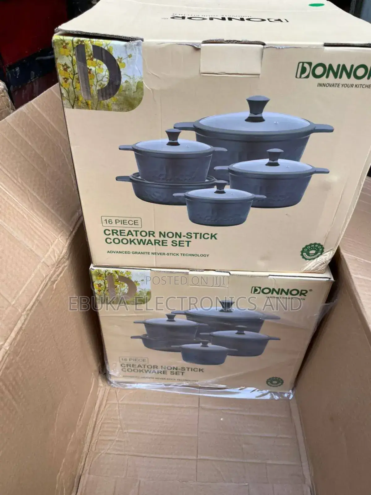 Donnor 16-PCS Creator High Quality Granite Pot/Cookware SetIs Availab