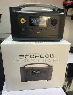Ecoflow River 600 (600w/ Surge to 1,200w) Solar Power Station