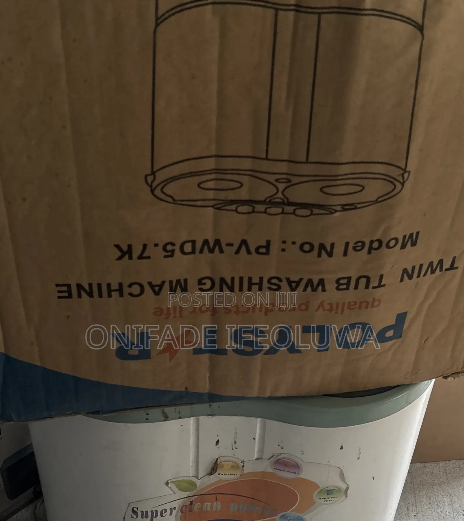 Twin Tub Medium Size Washing Machine
