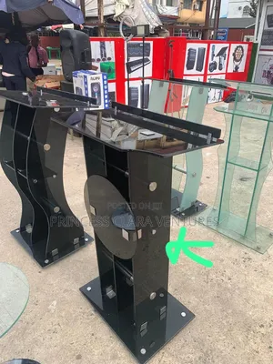 Thick Glass Alter for Church and Conference