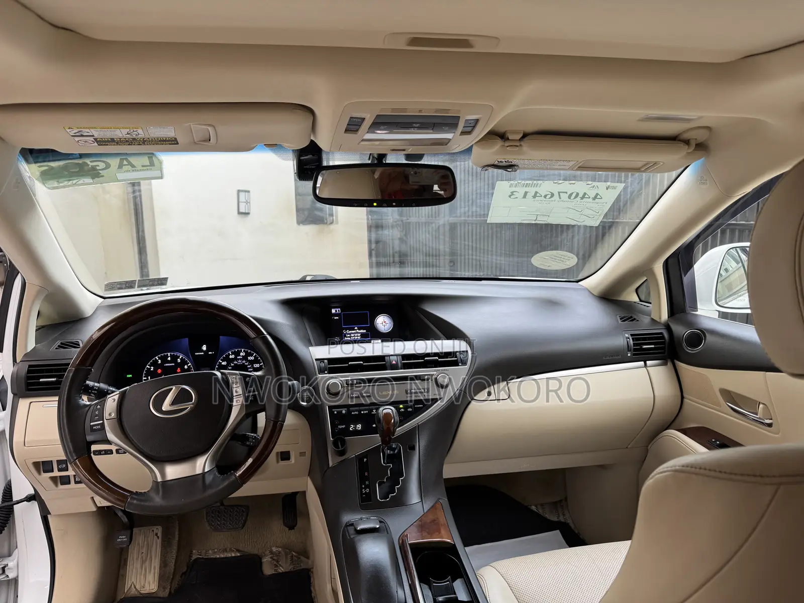 Lexus RX 350 AWD 2014 White