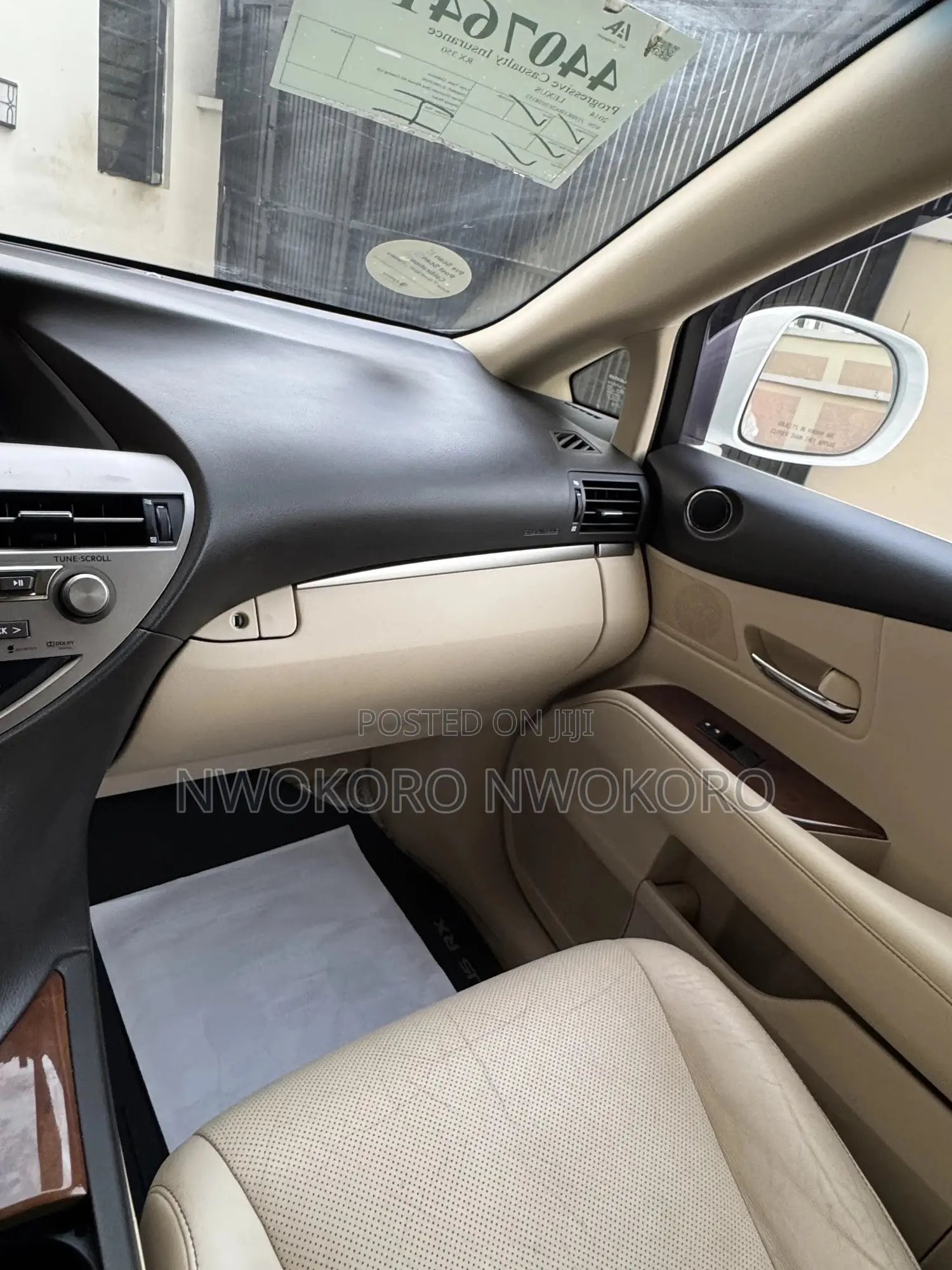 Lexus RX 350 AWD 2014 White