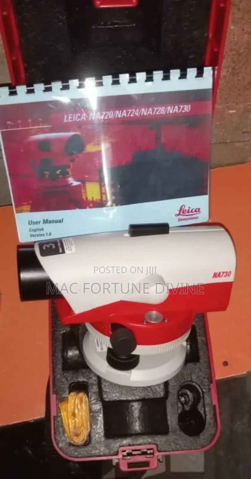 Complete Set of Leica Na730 Plus Automatic Level