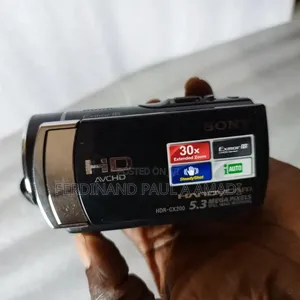 Sony Hd Video Photo Camera for Livestream With External Memory Sd