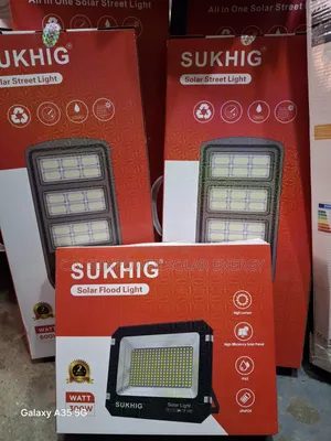 500w/ All in 1 Solar Flood Light