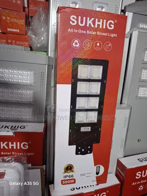 500watts Sukhig Sensor Street Light