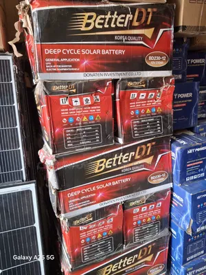 12v/230ahs Better Dt Deep Cycle Solar Battery