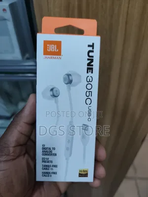 JBL Tune 305c Usb C Earphone Wired