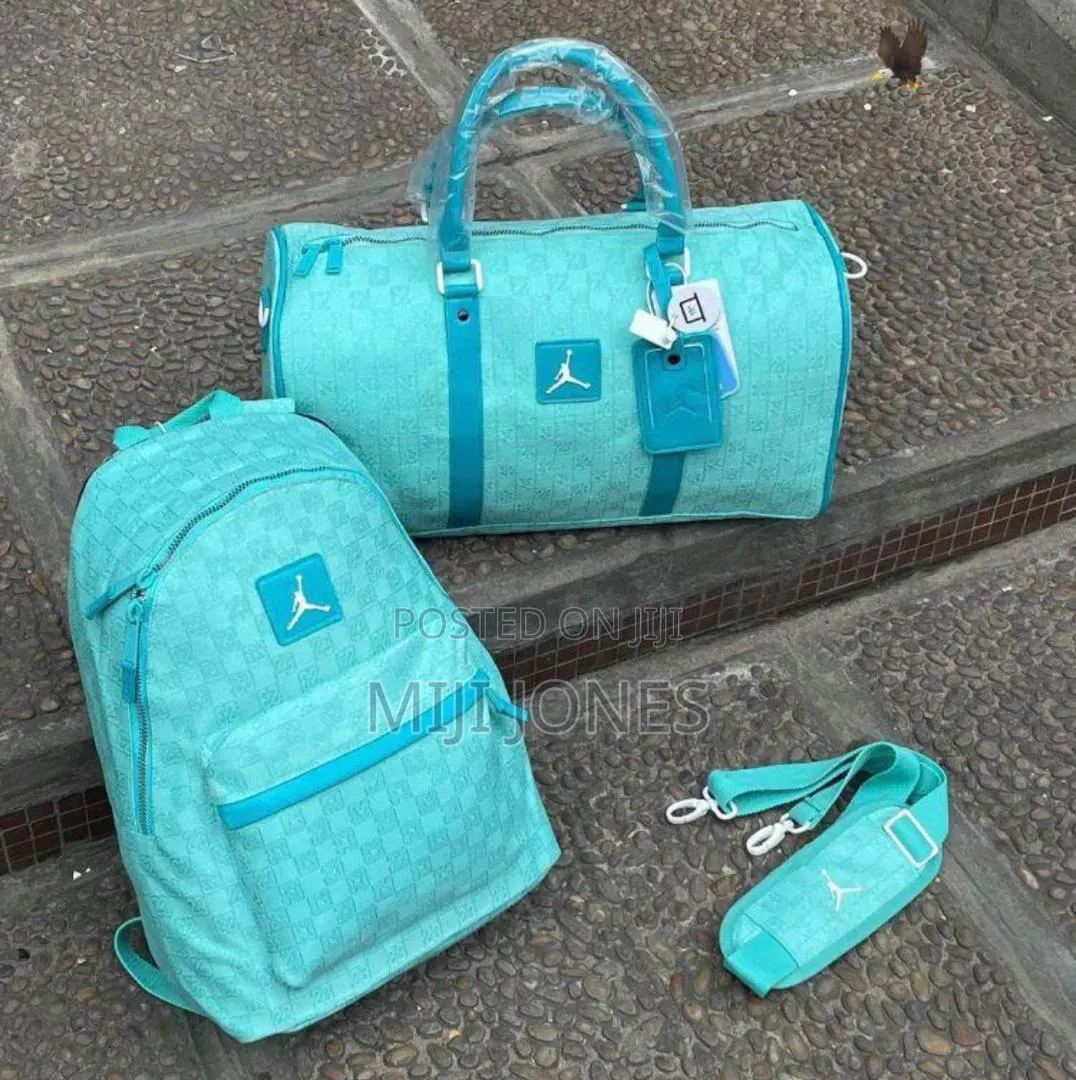 *Jordan Inspired Backpack +Duffel Bag Combo - High Grade Replica Set*