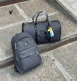 *Jordan Inspired Backpack +Duffel Bag Combo - High Grade Replica Set*