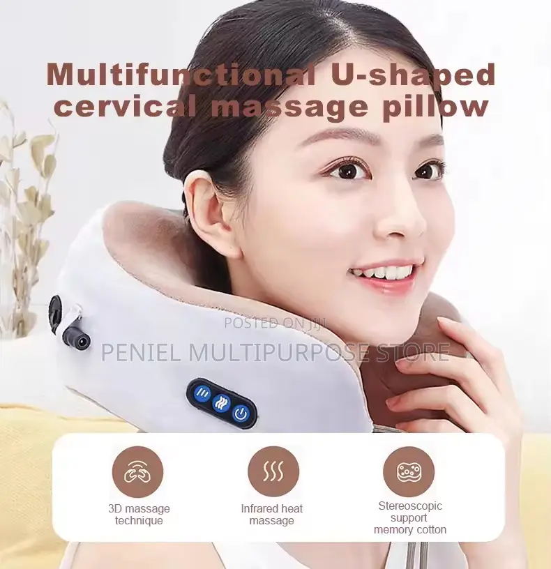 Original U-shaped Rechargeable Massage Pillow