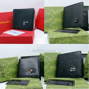 Designer Inspired Pocket Wallet - Classic Monogram Plain Styles