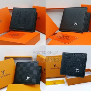 Designer Inspired Pocket Wallet - Classic Monogram Plain Styles