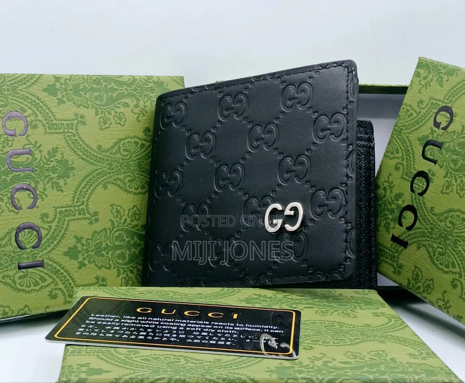 Designer Inspired Pocket Wallet - Classic Monogram Plain Styles