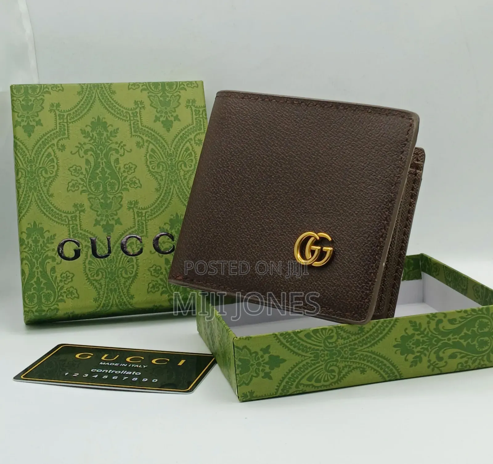 Designer Inspired Pocket Wallet - Classic Monogram Plain Styles