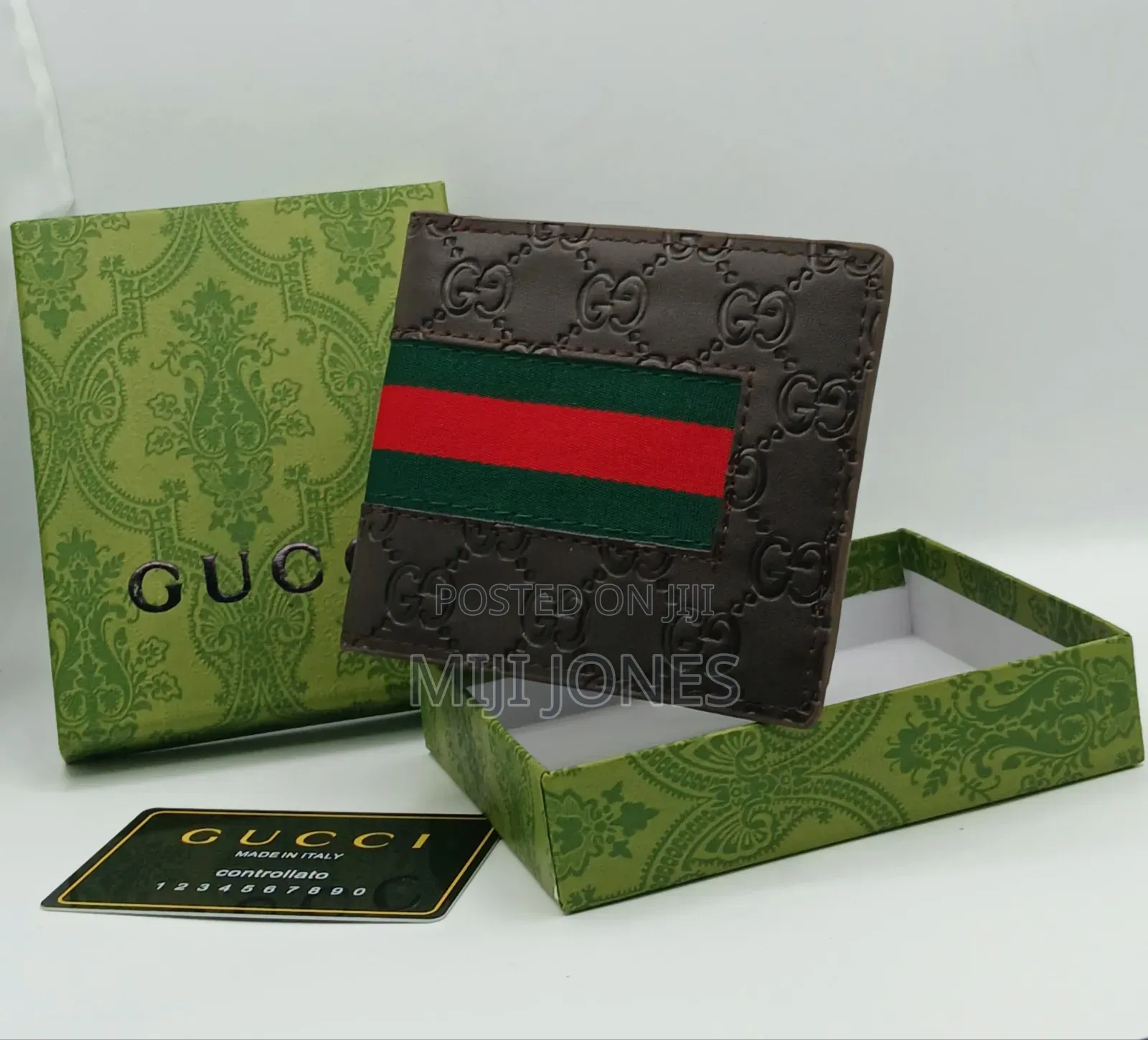 Designer Inspired Pocket Wallet - Classic Monogram Plain Styles