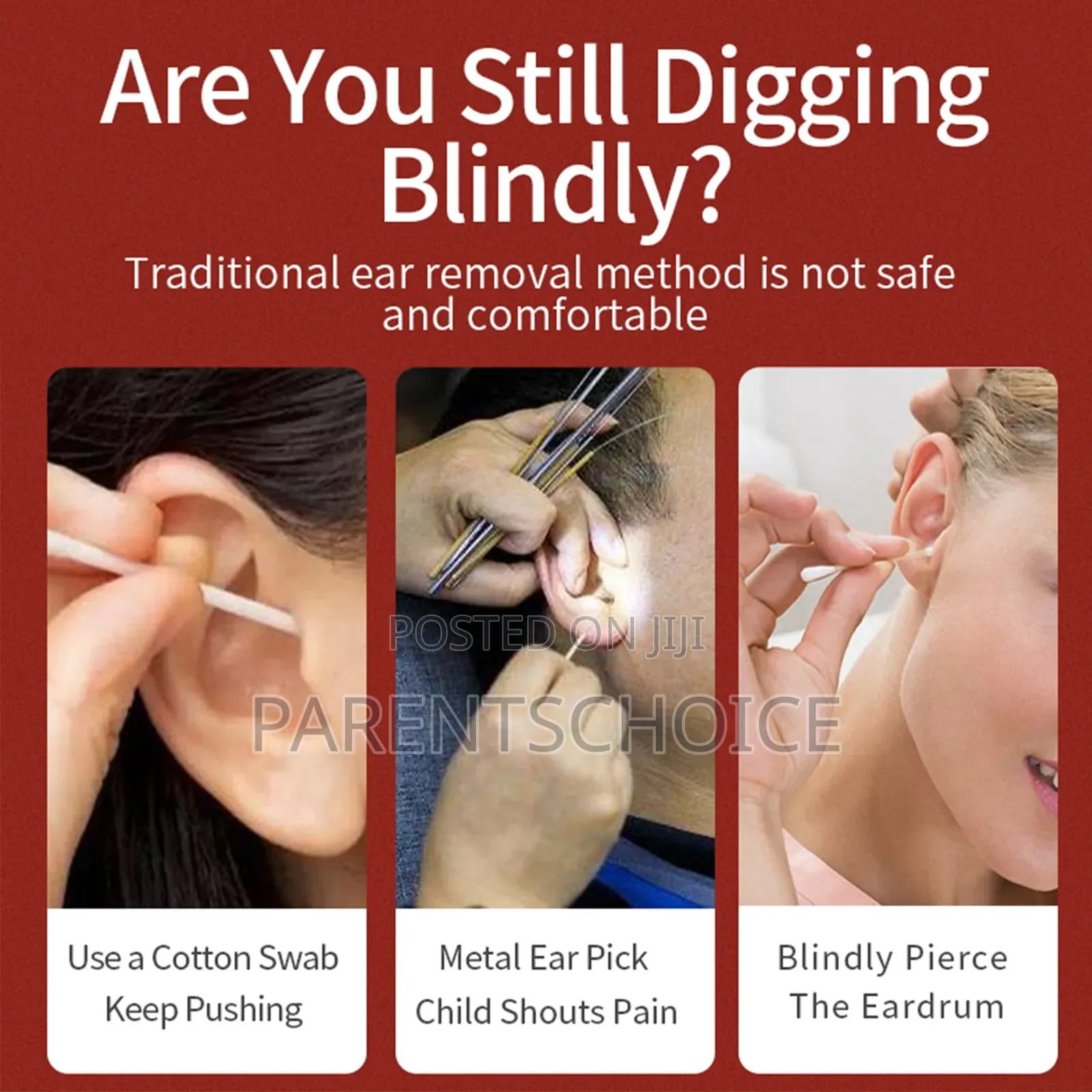 Camera Led Light Ear Cleaner