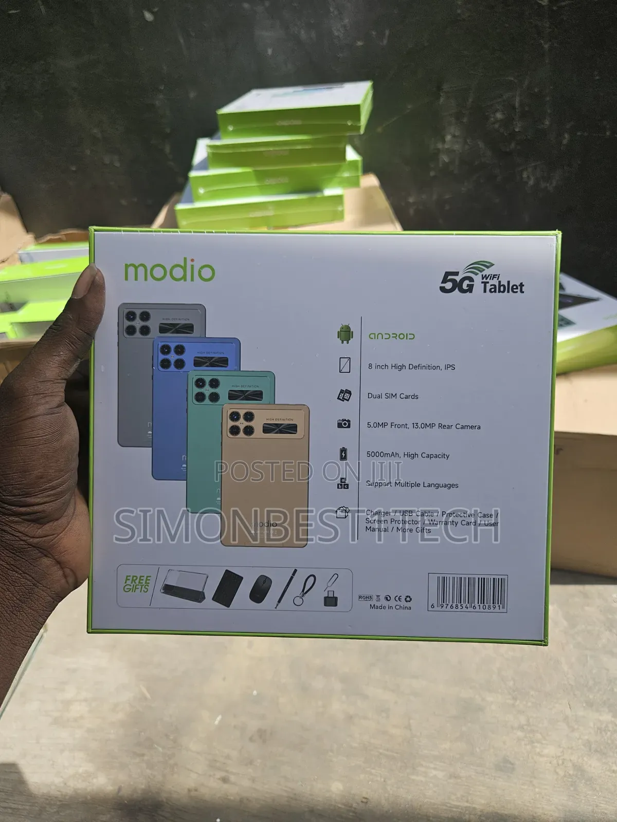 New Modio M130 512 GB Silver