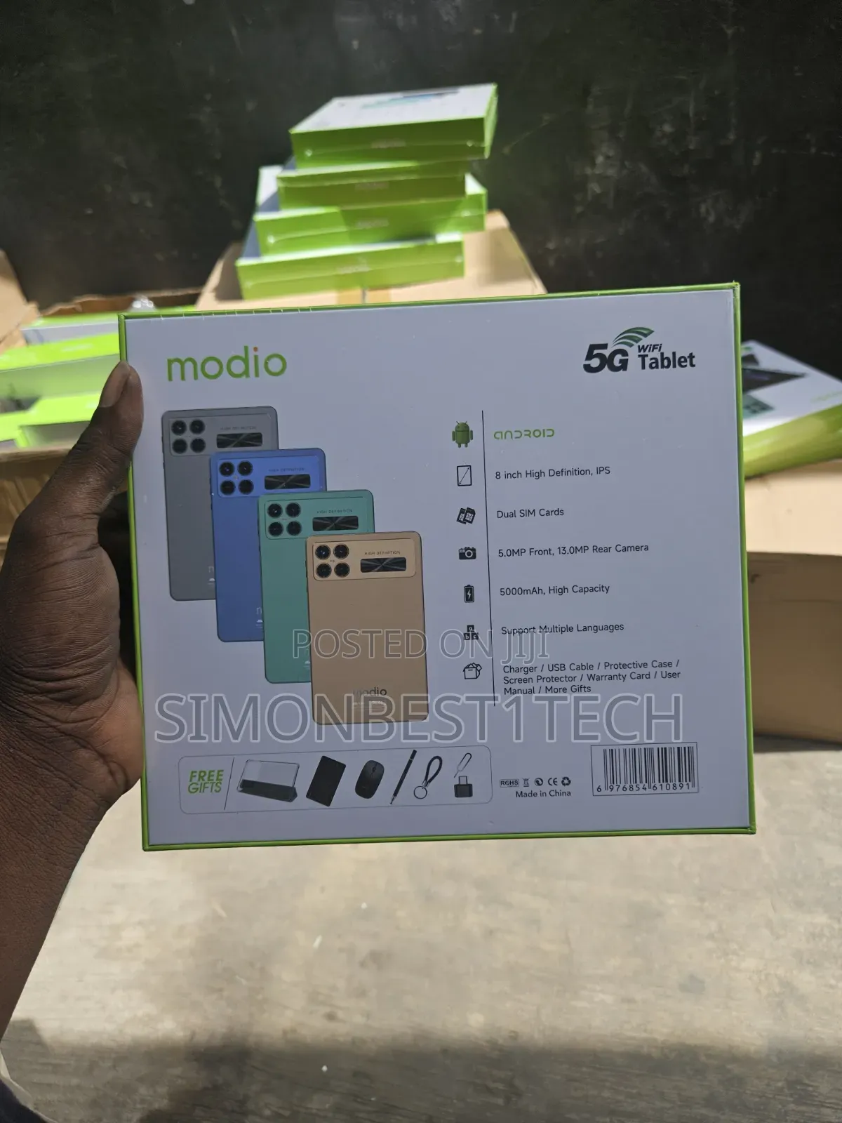 New Modio M130 512 GB Silver