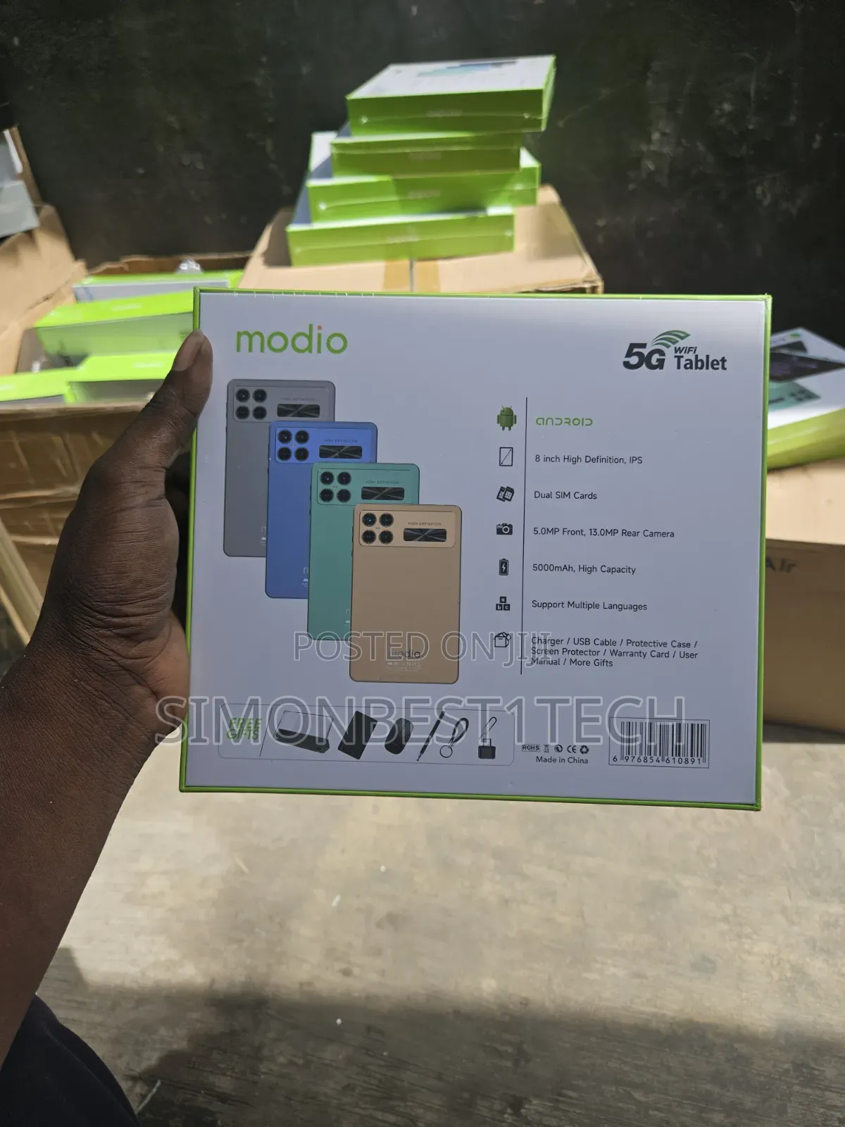 New Modio M130 512 GB Silver