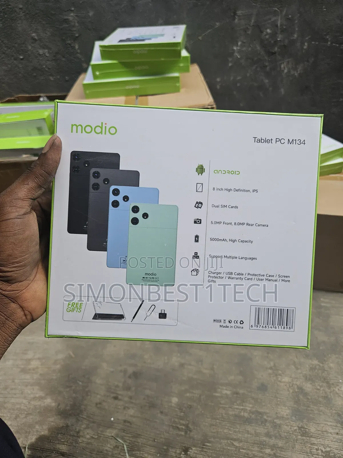 New Modio M134 512 GB Gray