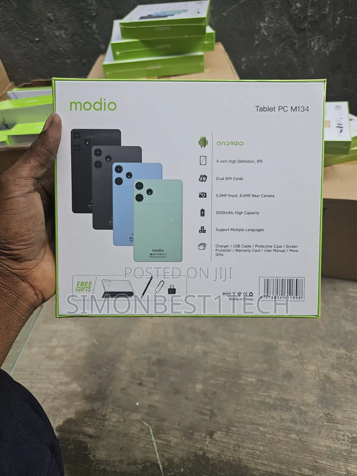 New Modio M134 512 GB Gray
