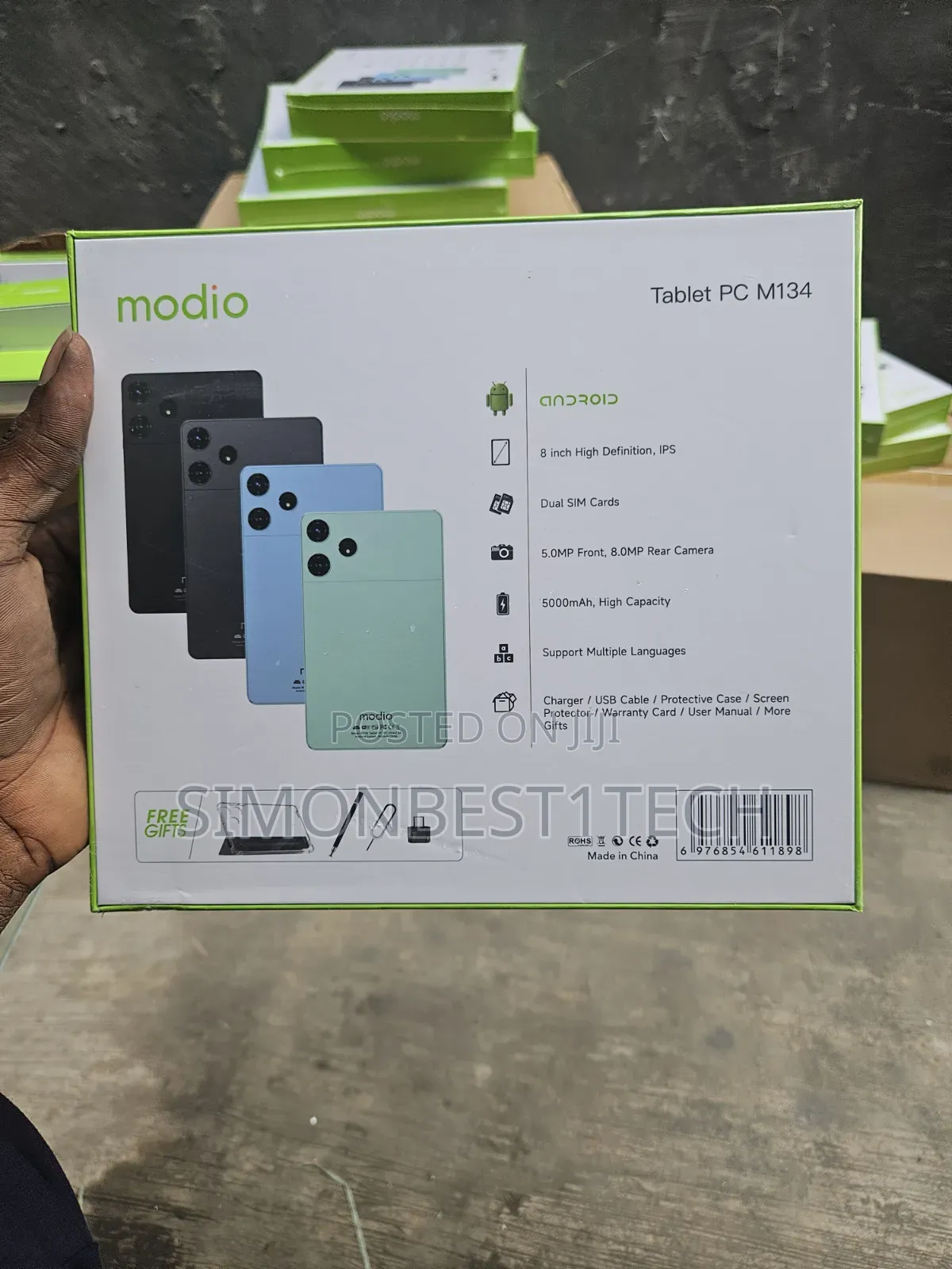 New Modio M134 512 GB Gray