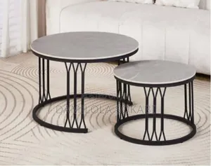 2 PSC Center Table Marble Top