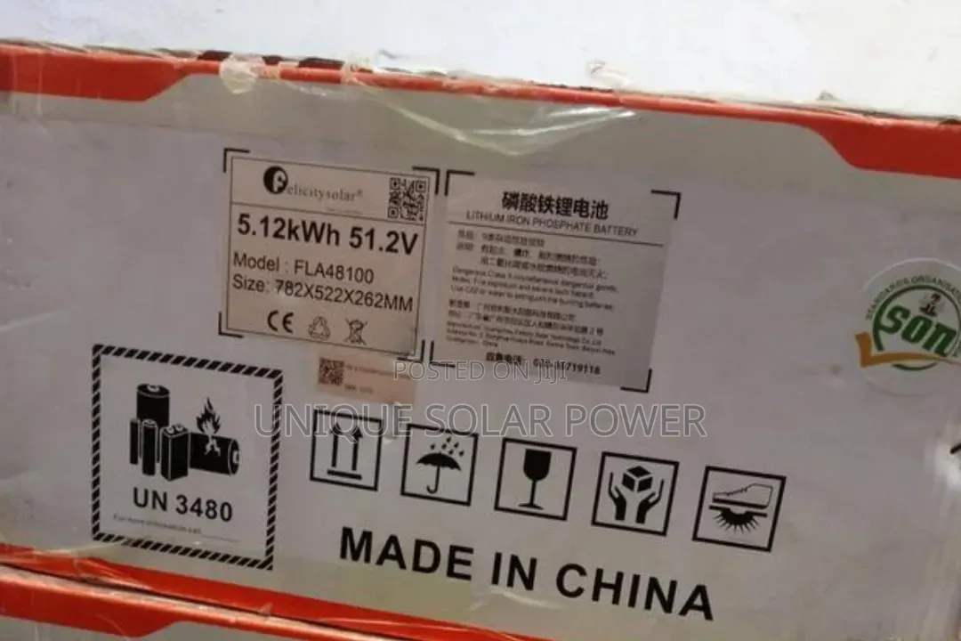 Felicity 12.5kwh / 48v / 51.2v Lithium Battery