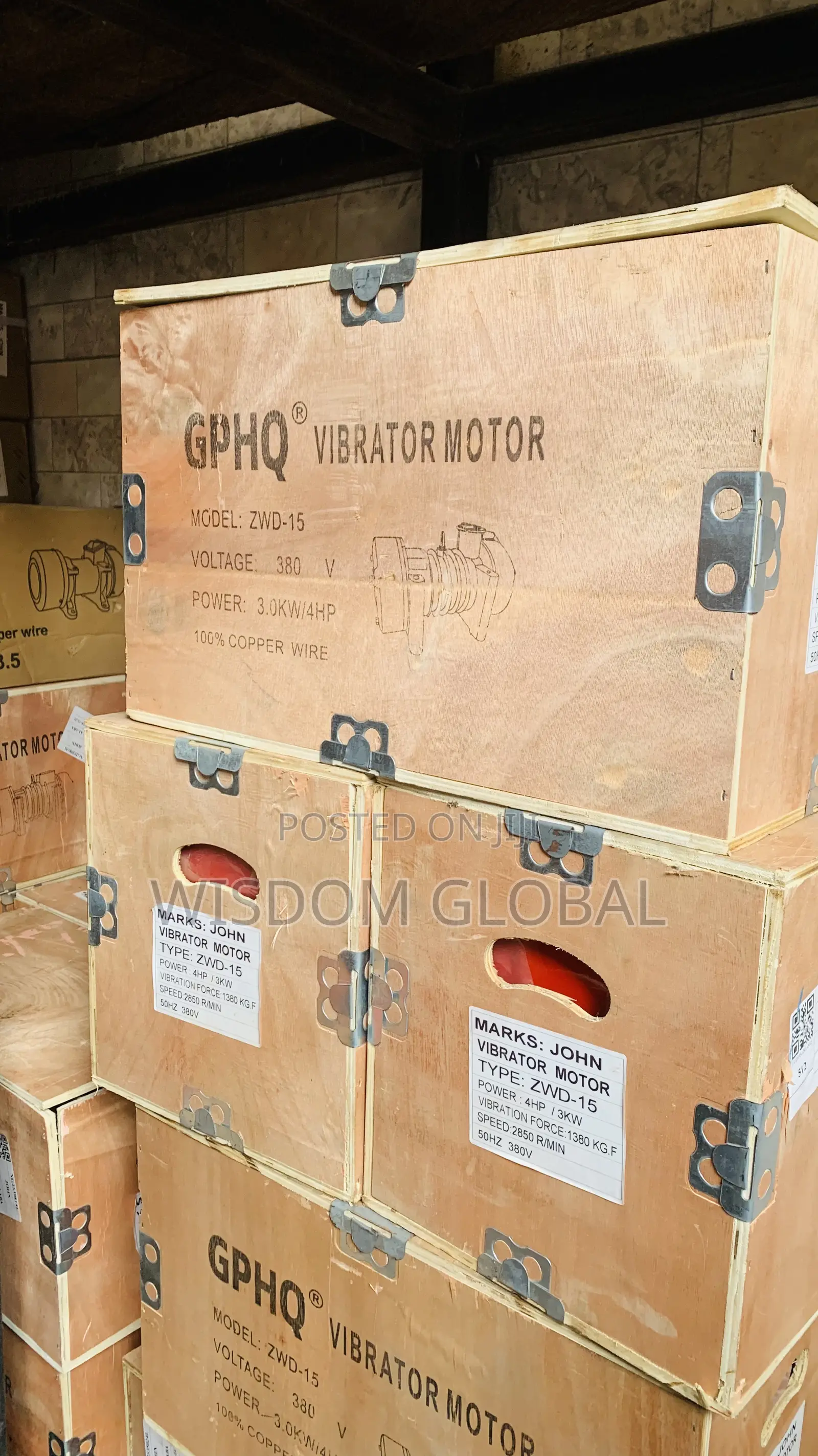Original 4hp Vibration Is Available