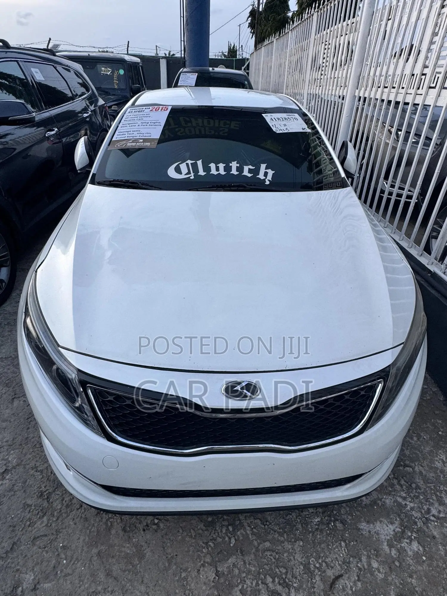 Kia K5 2015 White