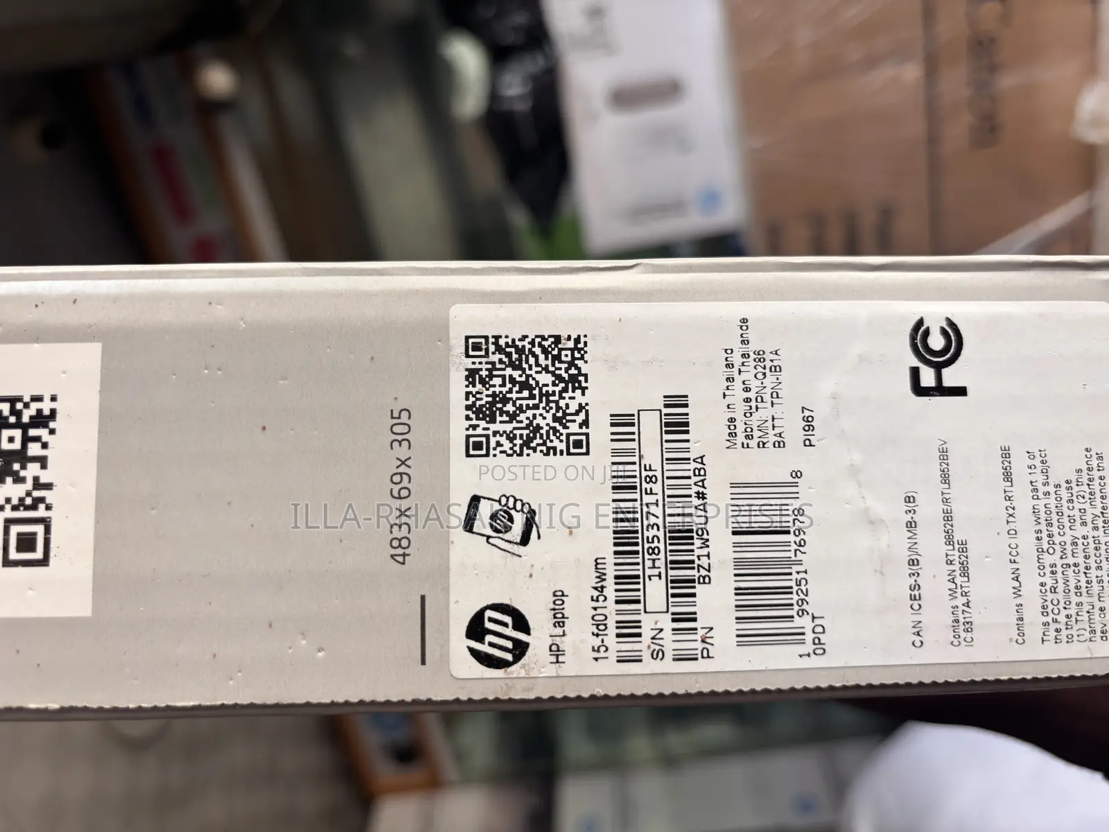 New Laptop HP 15 8GB Intel Core i5 SSD 512GB