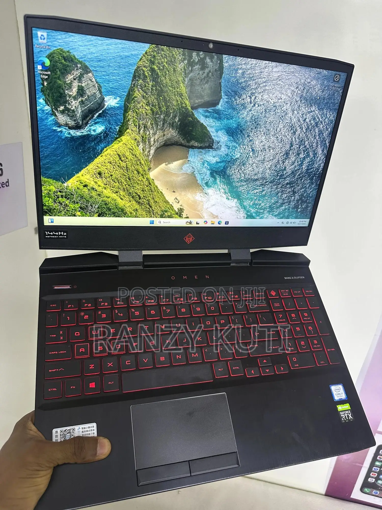 Laptop HP Omen 15 16GB Intel Core i7 SSD 512GB