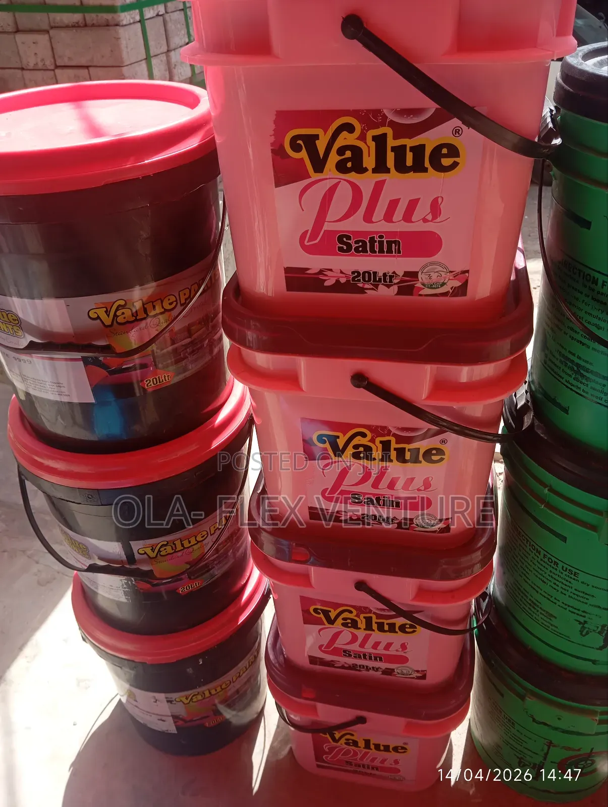 Value Plus Satin Paint 20l