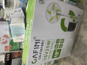 18 Inches Solar Fan 16v and 25w Panel